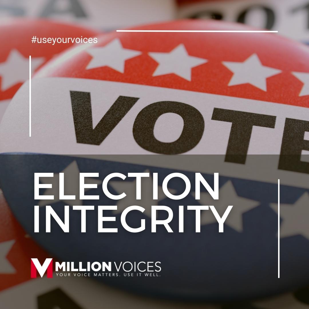 ELECTION INTEGRITY
