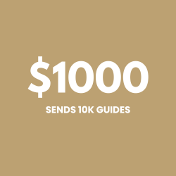 SENDS 10,000 GUIDES