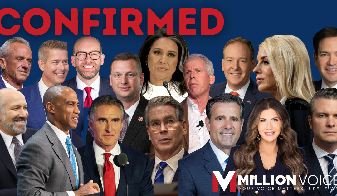 Trump’s Cabinet Confirmations (UPDATED)
