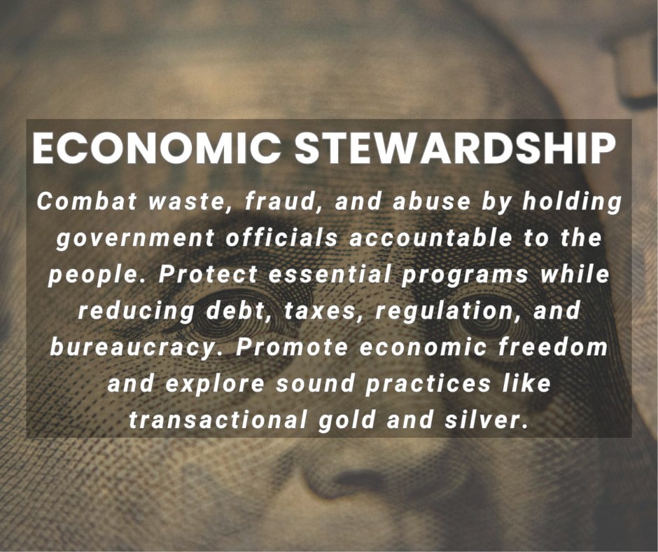 ECONOMIC STEWARDSHIP