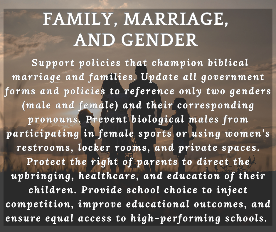 FAMILY, MARRIAGE, AND GENDER