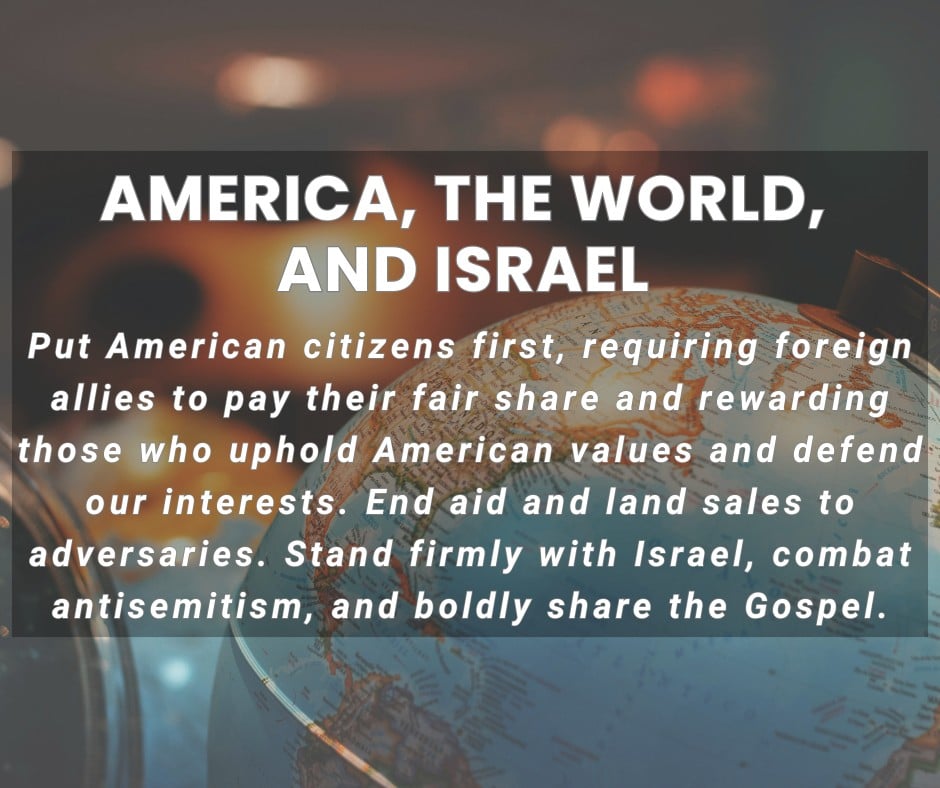 AMERICA, THE WORLD, AND ISRAEL
