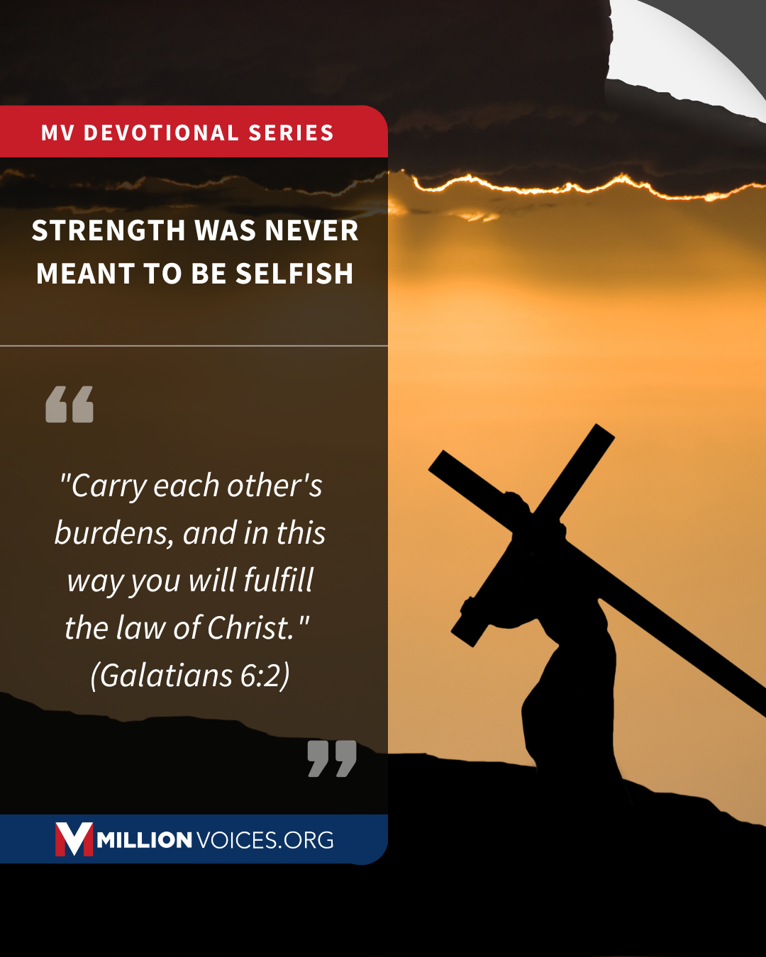 Strength Was Never Meant to Be Selfish