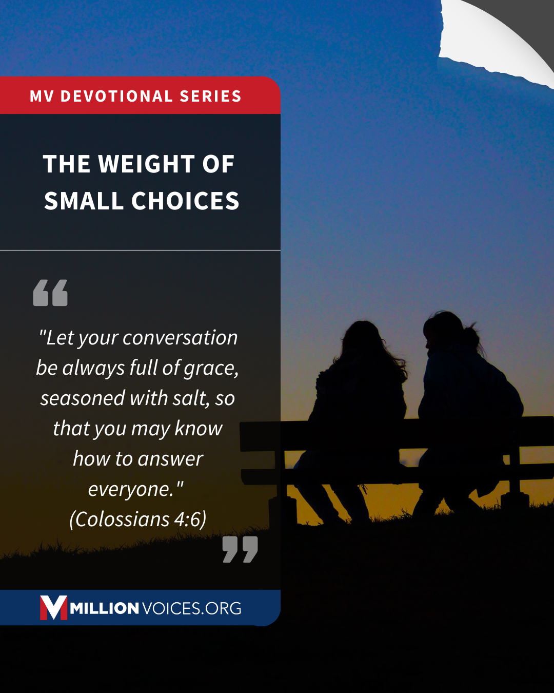The Weight of Small Choices