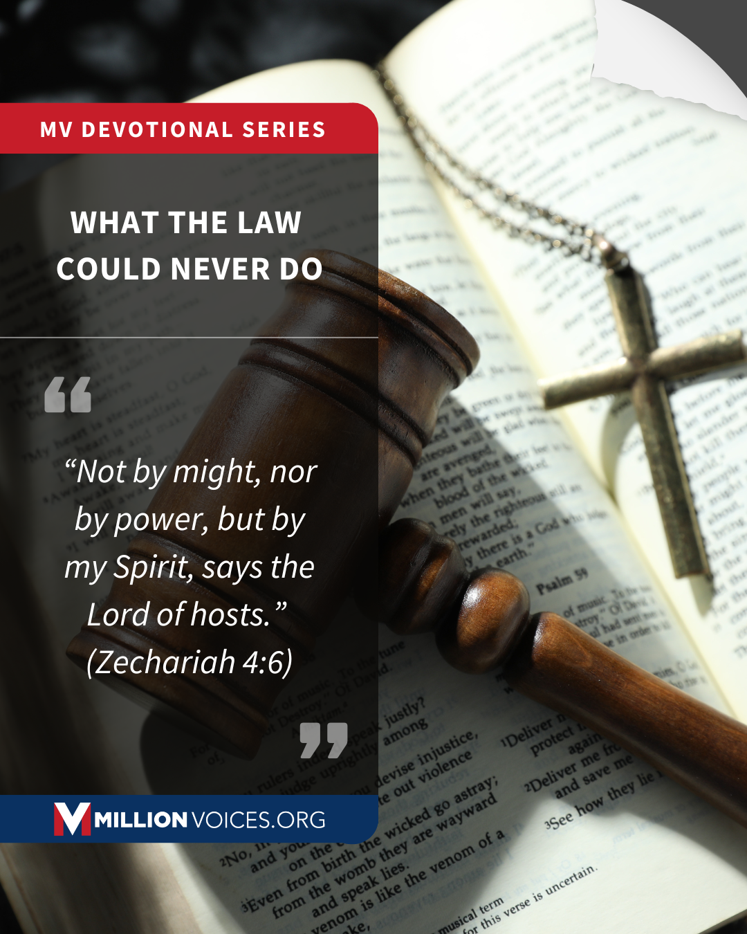 What the Law Could Never Do