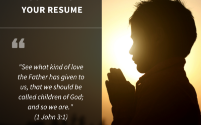 You Are Not Your Resume
