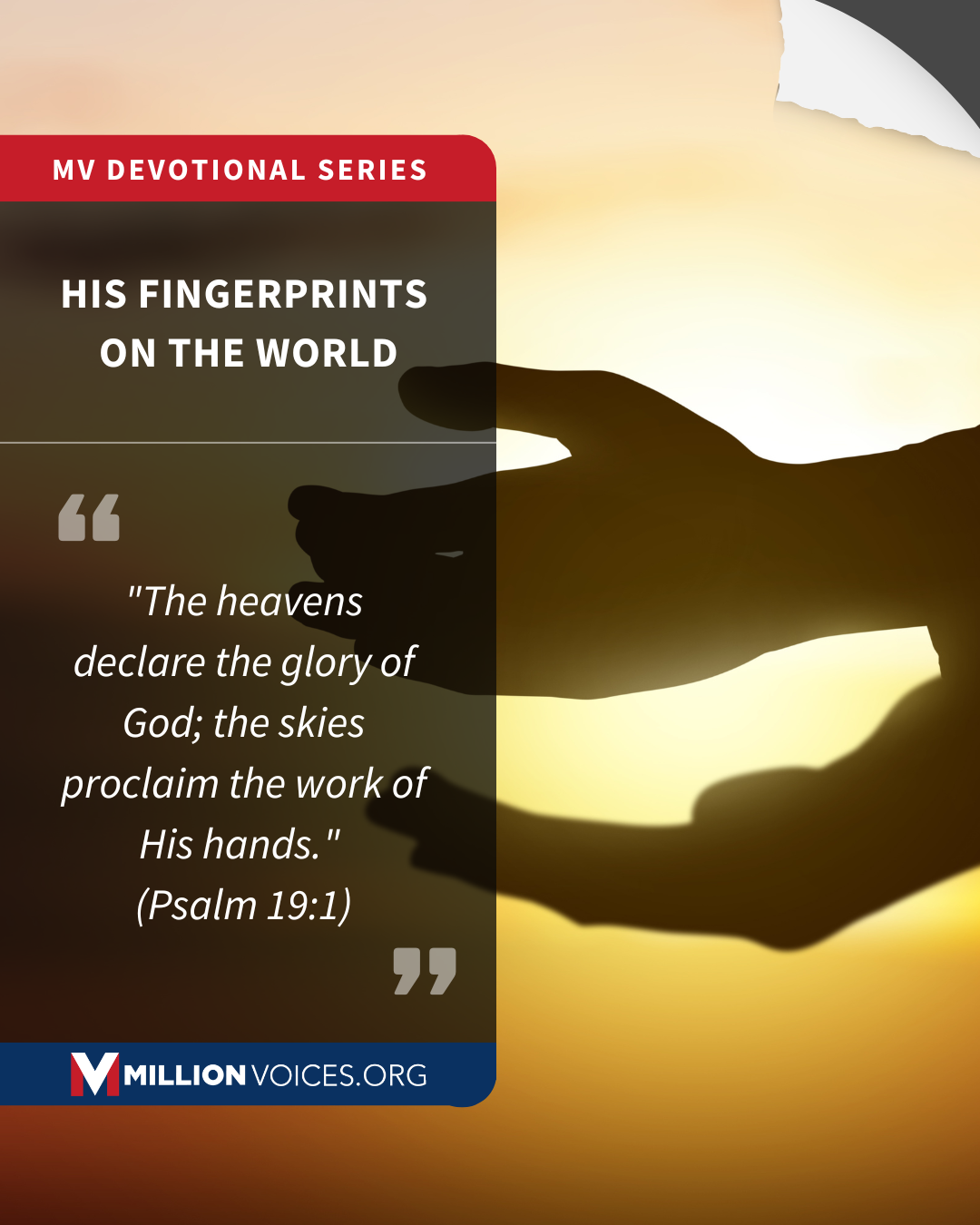 His Fingerprints on the World