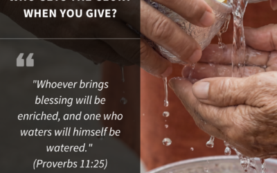Who Gets the Glory When You Give?